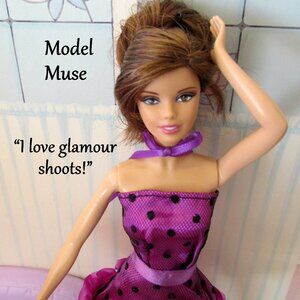 MODEL MUSE BARBIE MODELS in FRANCE, CHIC CLOTHES, GORGEOUS FACE, SEE THE PHOTOS!